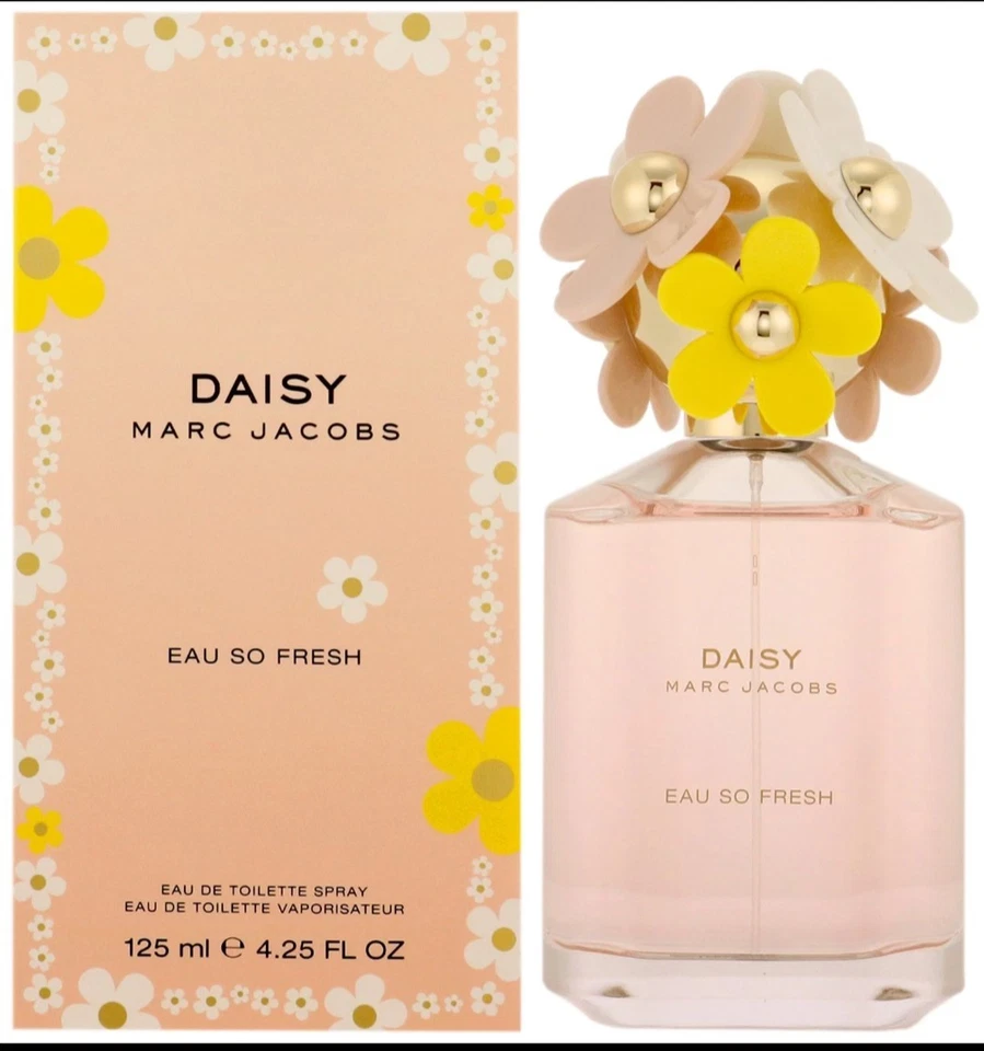 Marc Jacobs Daisy Eau So Fresh 4.2 OZ 125 ml Eau de Toilette Nuevo Sellado Foto 3 de 4