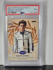 PSA 2024 Topps Eccellenza Formula 1 Franco Colapinto /5 Rookie Orange  Trionfo