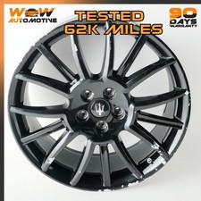 08-19 MASERATI GRANTURISMO S FRONT LEFT RIGHT 8.5 x 20J WHEEL RIM TIRE BLACK OEM