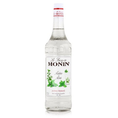 Monin Sirup Mojito Mint 1L - Kaffeesirup Cocktailsirup Dessertsirup (1er Pack)