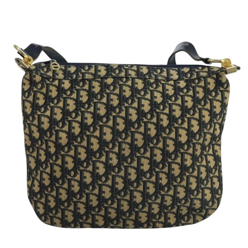 Sac bandoulière Dior Trotter en toile marine authentique