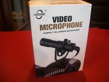 AIRMIC Video Microphone Compact On-Camera Mic. NIB NOS