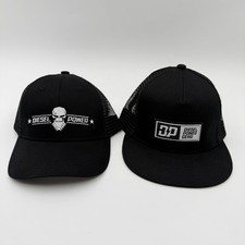 Lote de 2 gorras Diesel Power Gear negras gorra de camionero calavera Snapback Diesel Brothers