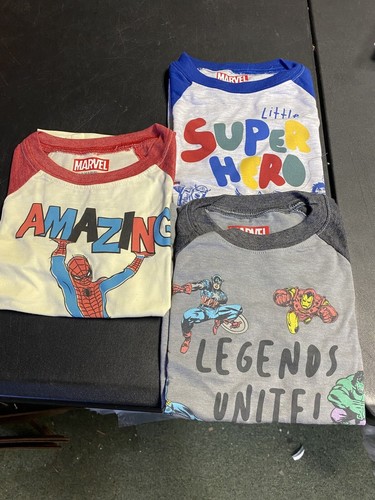 3pc Kids Marvel and Friends T-shirts, Spiderman, Avengers, and Super Hero... - Bild 1 von 1