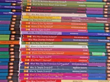 Who What Where Was / Is Books - Build Your Lot - Flat $4.75 Shipping Rate (2)