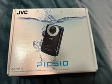 JVC PICSIO GC-FM2BU Full HD Video Pocket Camcorder w/ Touch Screen Waterproof