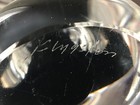 ANTIQUE FLYGSFORS COQUILLE ART GLASS VASE -SIGNED  — photo 8