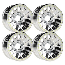 Set-4 Vision Nemesis Beadlock 17x9 8x170 -12mm Polished Wheels Rims 17 Inch Set-4 Vision Nemesis Beadlock 17x9 8x170 -12mm Polished Wheels Rims 17 Inch