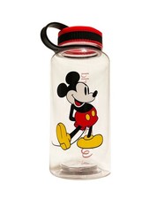 Walt Disney World Mickey Mouse Clear Plastic Water Bottle 37.87 oz