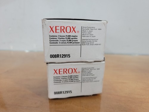 2 cartouches d'agrafes Xerox d'origine - 008R12915 - NEUVES - Photo 3/6