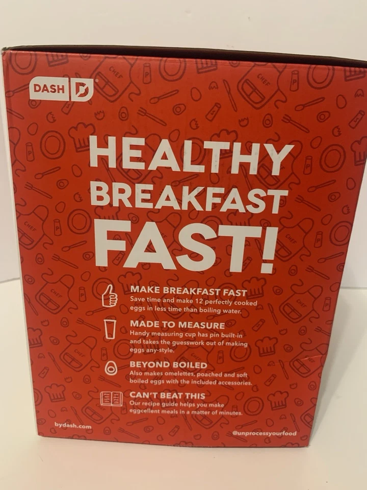 Dash Deluxe DEC012WH 12 Eggs Rapid Cooker - White - Image 2 of 4