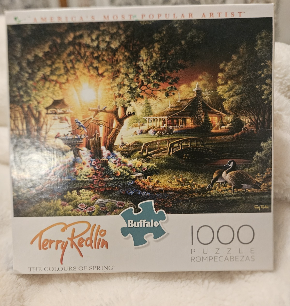 Buffalo Games Terry Redlin The Colours of Spring 1000 Piece Jigsaw ...