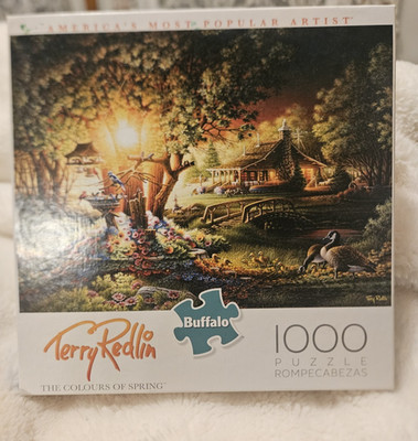 Buffalo Games Terry Redlin The Colours of Spring 1000 Piece Jigsaw Puzzle