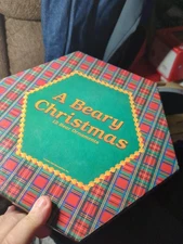 A Beary Christmas 12 Bear Ornaments C&F Enterprises Good Condition