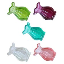 5 Pcs Vasen Deko Blumenvase Klein Mini-Hausdekoration Desktop-Dekoration