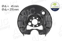 Spritzblech Bremsscheibe NEW Mobility Parts AIC 57601 FüR VW Golf 2 19E 1G1 B3 3