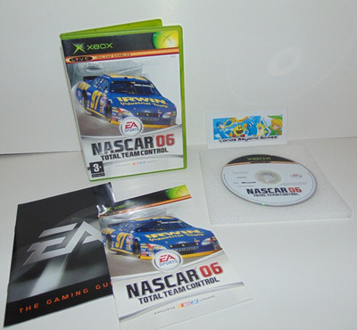 Nascar 06 Total Team Control EA Sports 2006 Original Microsoft Xbox PAL CIB RAR