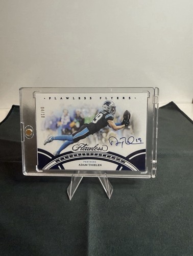 2023 Panini Flawless Adam Thielen Auto Flawless Flyers On Card Auto 04/10 🔥 🔥