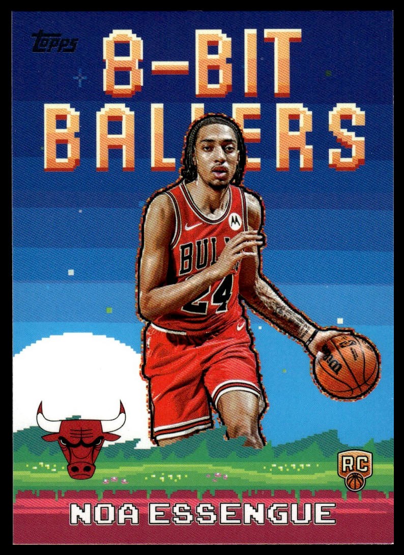2025-26 Topps #8B-38 Noa Essengue 8-Bit Ballers
