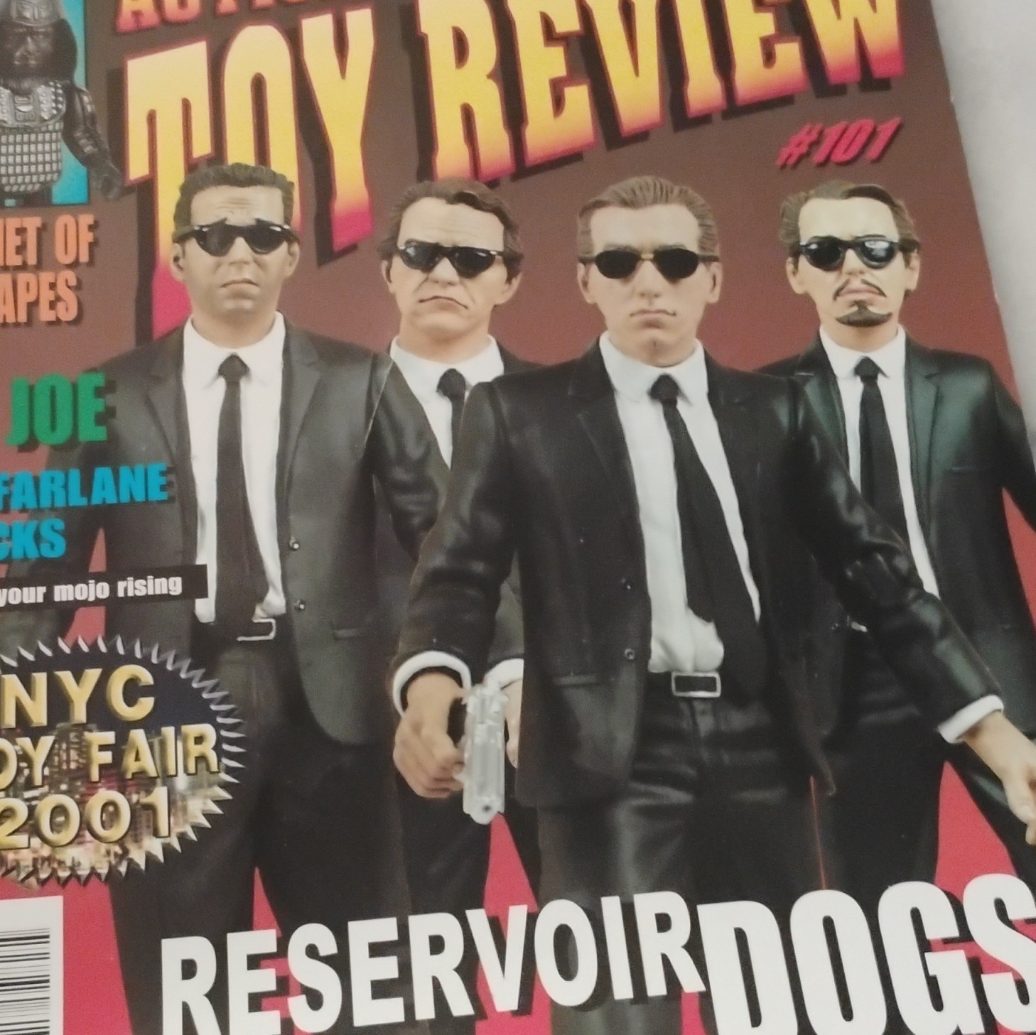 Action Figure Toy Review Magazine Issue 101 English Reservoir Dogs Toy Fair 2001