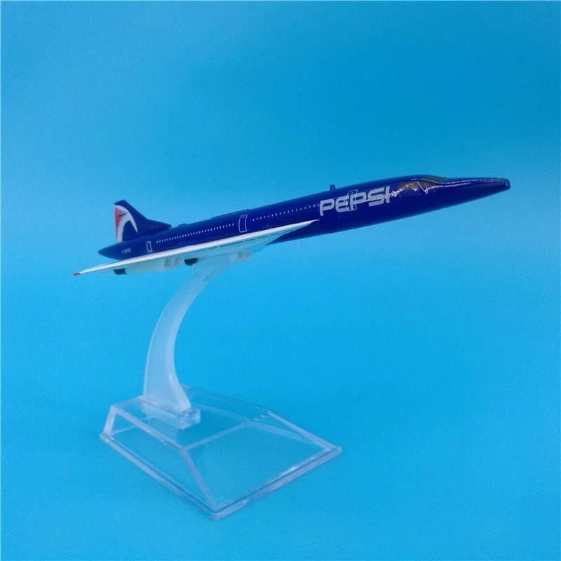 1:400 Diecast Airplane Model Collection 16cm Pepsi Concorde Promotional Jet Gift - Image 2 of 4