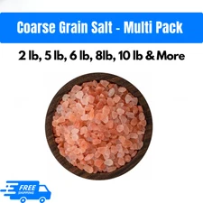 Pink Salt Coarse Grain Himalayan Salt – Multi Listing – Choose Your Size