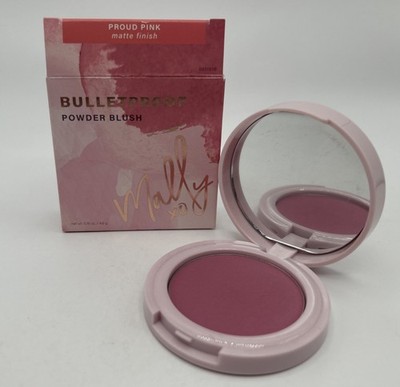 MALLY BEAUTY BULLETPROOF POWDER BLUSH MATTE PROUD PINK .16 OZ NEW IN BOX