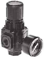 Norgren R72G-2AK-RMN Compressed Air Regulator: 1/4" NPT, 300 Max psi, 70 CFM