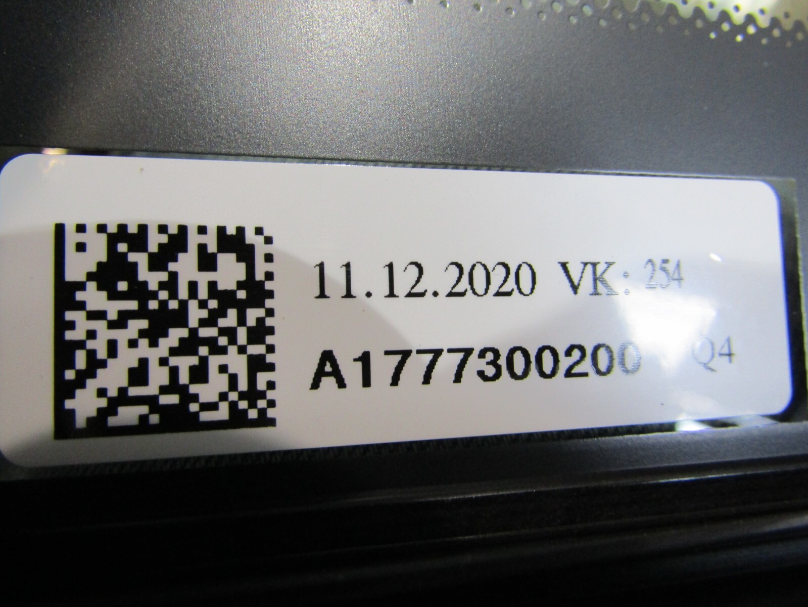 2018 MERCEDES A1777300200 Quarter Glass - Side Window for sale  