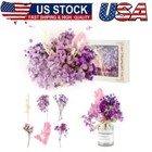 Dried Flower Small,Dried Flowers for Crafts with 6Types of Flowers,Natural Dried
