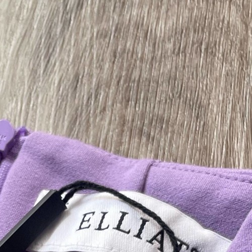elliatt method purple ponte cut-out bodycon cocktail mini dress size small new - Picture 6 of 9
