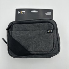 NXT Technologies Fabric Cable Organizer Kit, Blk NX54721 Mobile Accessories Bag