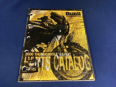 Used 2000  Buell Thunderbolt S3 S3T Parts Catalog, 99570-00Y*