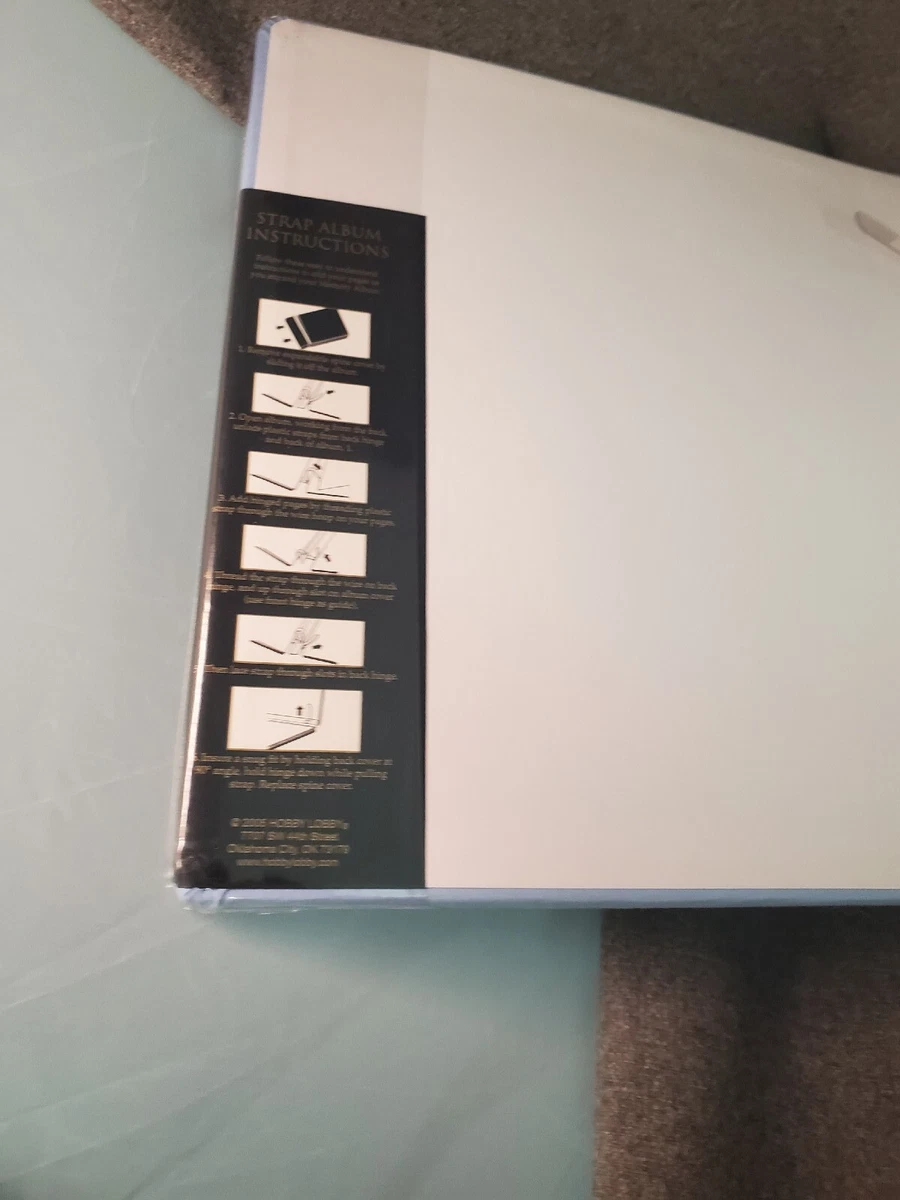 Linen 3 Ring Scrapbook Album 8 1 2 x 11 Hobby Lobby Photo