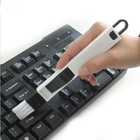 COMPUTER LAPTOP KEYBOARD CLEANING BRUSH SMALL WITH DUSTPAN EASY STORAGE GROOVE 
