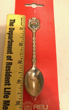 German Insel Mainau Souvenir Spoon Collector Silver Plated   4.5" NEW