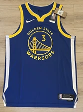 NEW Nike Golden State Warriors Poole Authentic IR Icon Edition Jersey 48 Large L