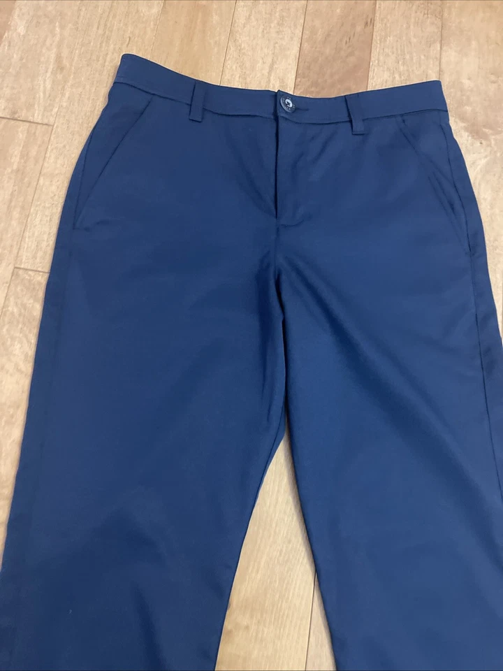 Pantalones de vestir Under Armour azul marino para niños talla 16 Foto 3 de 4