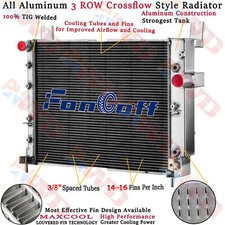 3 Row Radiator For 2000-04 Dodge Dakota 2.5L ...