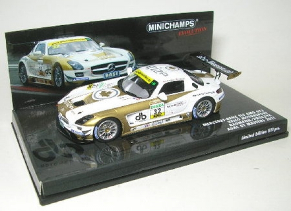 Mercedes-Benz Sls Amg Gt3 No. 32 Adac Gt Master 2011