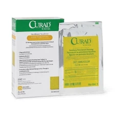 *2 BOXES* CURAD Xeroform Gauze Dressing, 2" x 2" CUR253220 - 25/BX - Exp 08/2027