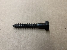 Lag Bolts 5/16" x 2" Hex Lag Screws, Stainless Black Oxidized, 30 PCs