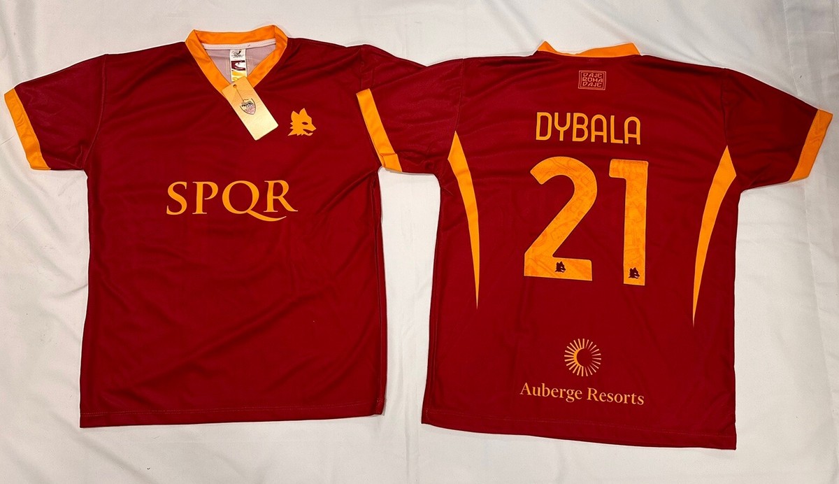 Maglia Roma Calcio Ufficiale Originale Fan Shirt Calciatori n°21 SOTTOCOSTO
