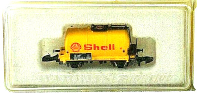 Z Scale Marklin Mini-Club 8611 Shell Tank Car | eBay