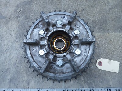 1976 Kawasaki KZ400 K276-2. rear sprocket and carrier | eBay