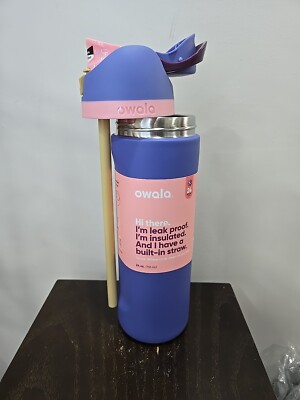 Owala FreeSip Stainless Steel Water Bottle / 24oz / Color: Blue