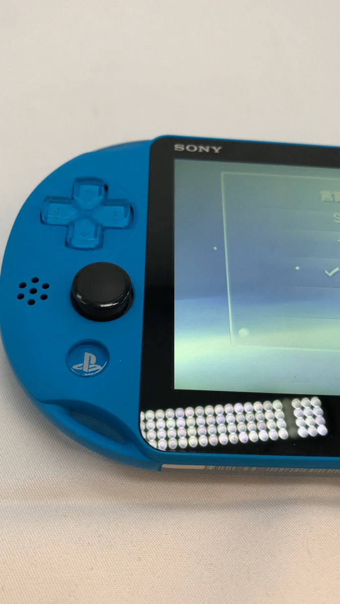 SONY PlayStation PS Vita PCH-2000ZA23 Aqua Blue Console Wi-Fi