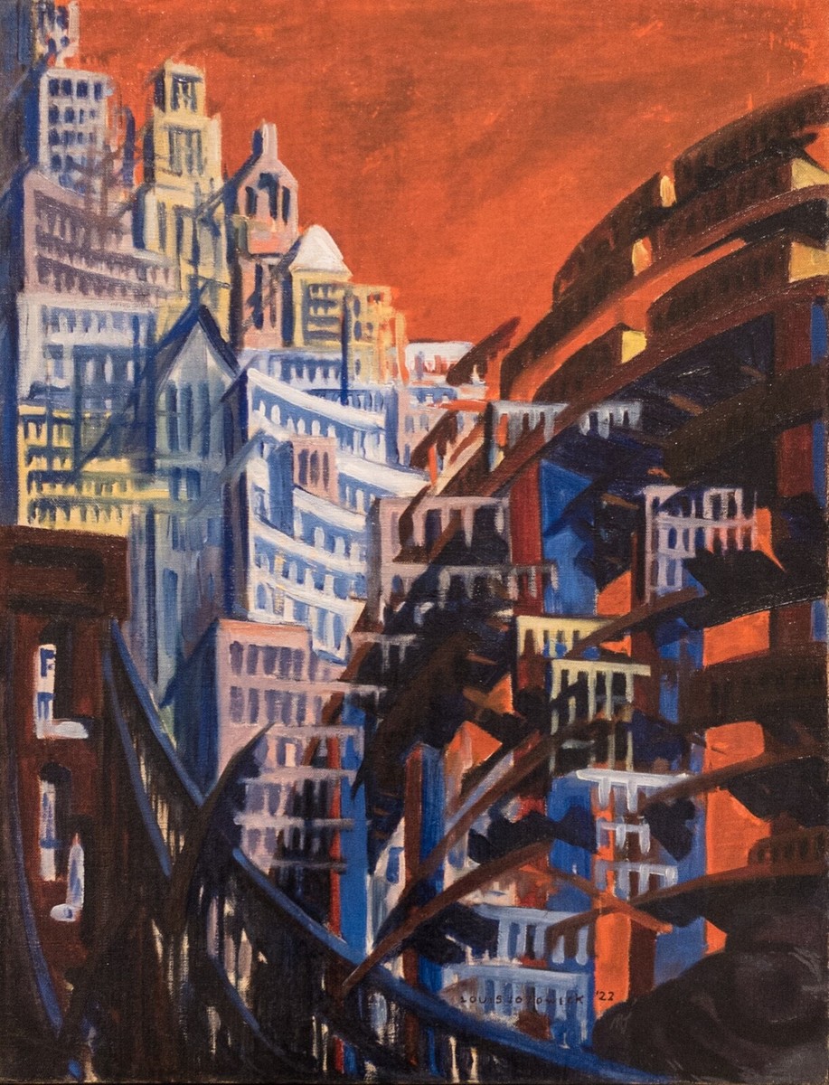 Louis Lozowick : New York, 59th Street Bridge : Archival