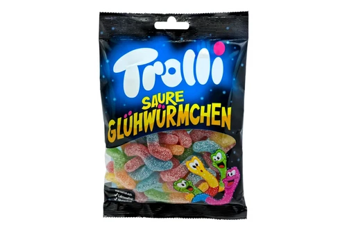 5x bags Trolli sour worms/crawlers candy TRACKED SHIPPING