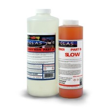 Epoxy Laminating Resin 2:1- 1.5 Quart Kit- Slow Speed- For Fiberglass and Carbon